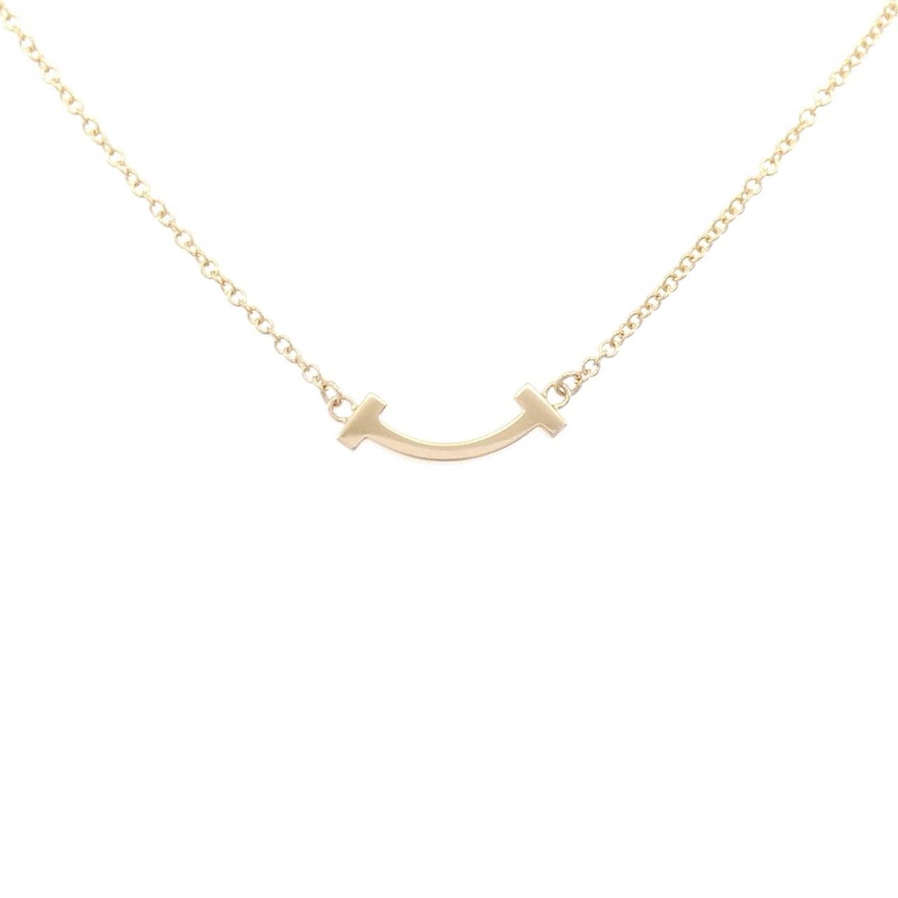 ティファニー Tスマイル ミニ ネックレス