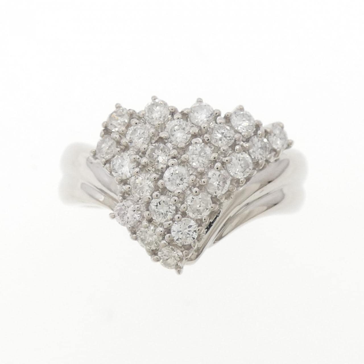 PT850 ダイヤモンド リング 0.59CT