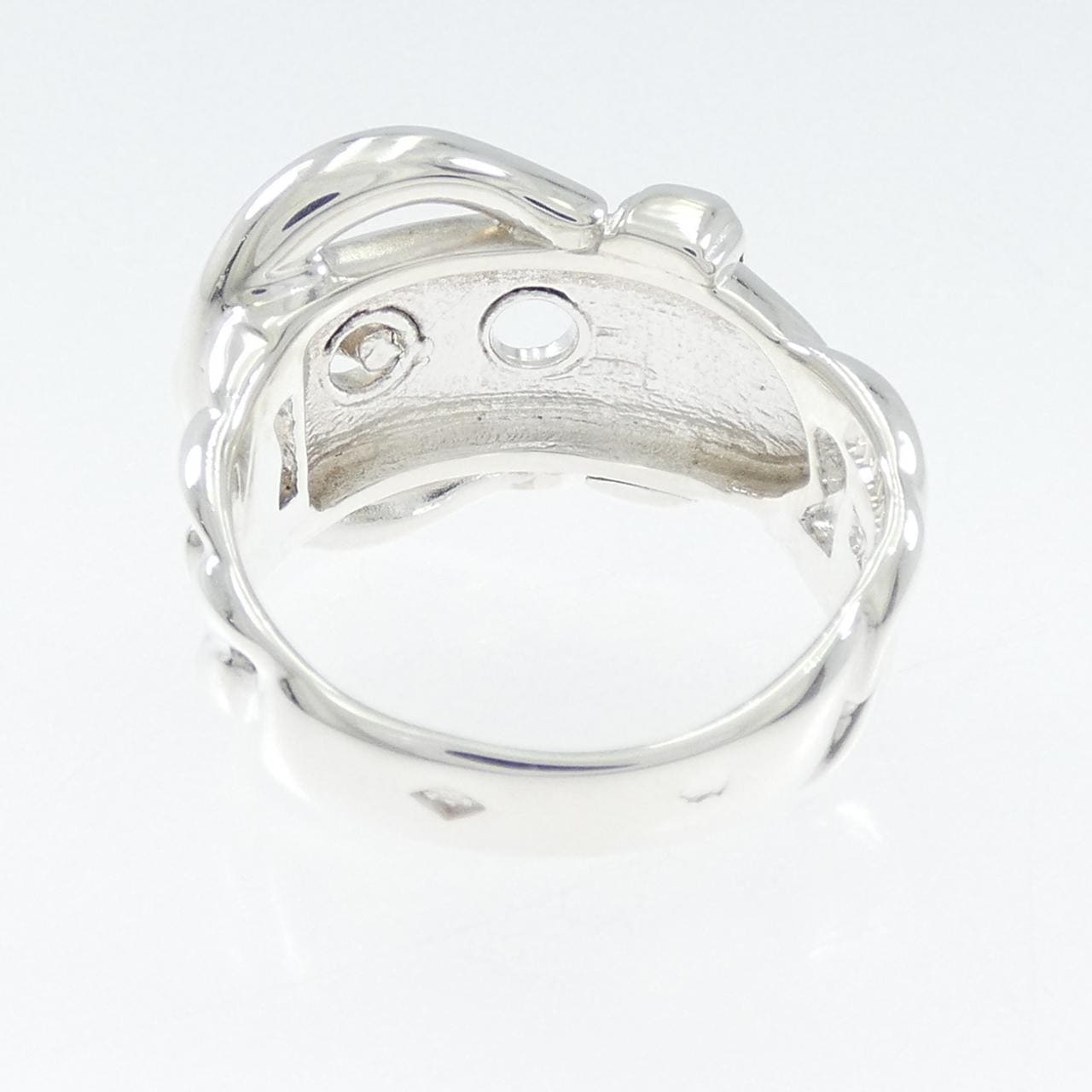 【ヴィンテージ】エルメス ブックル セリエ リング