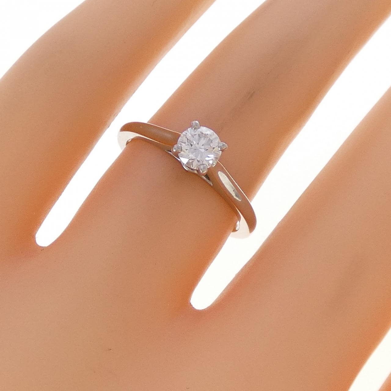 カルティエ 1895 ソリテール リング 0.35CT