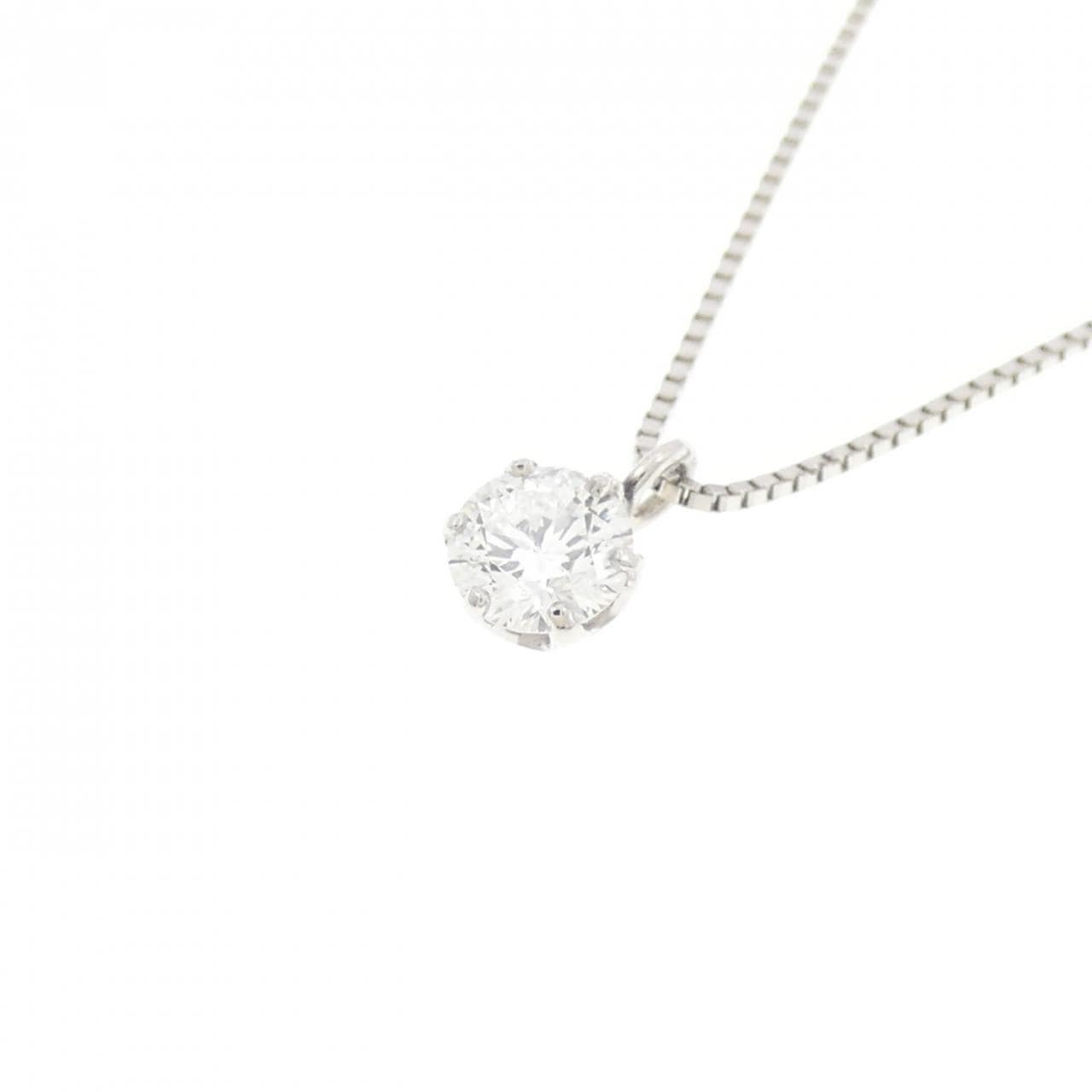 PT900/PT850 ダイヤモンド ネックレス 0.236CT