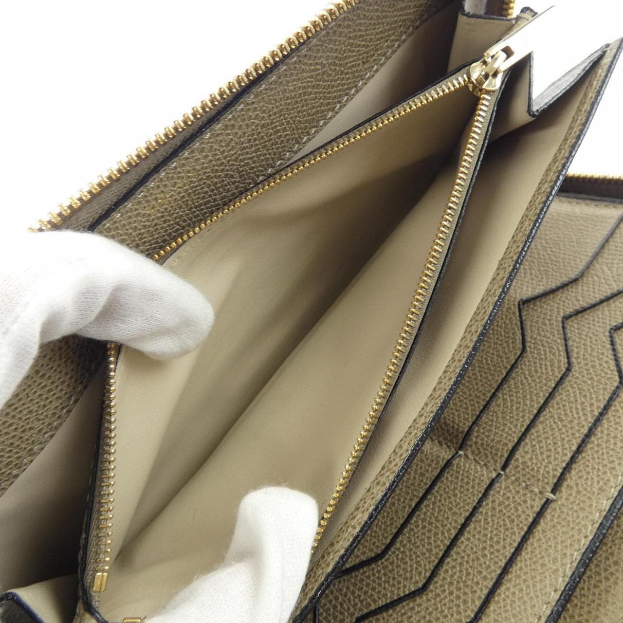 ヴァレクストラ VALEXTRA MARTINO GAMPER G9L21 ラウンドジップ12カード WALLET
