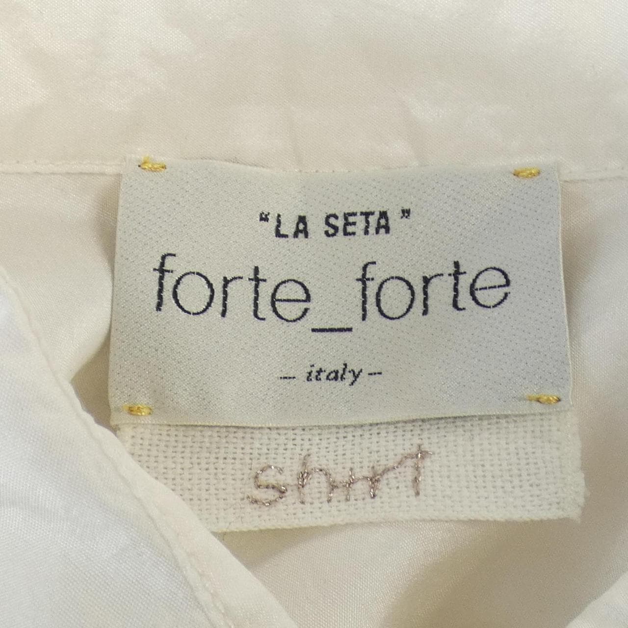 フォルテフォルテ forte-forte シャツ