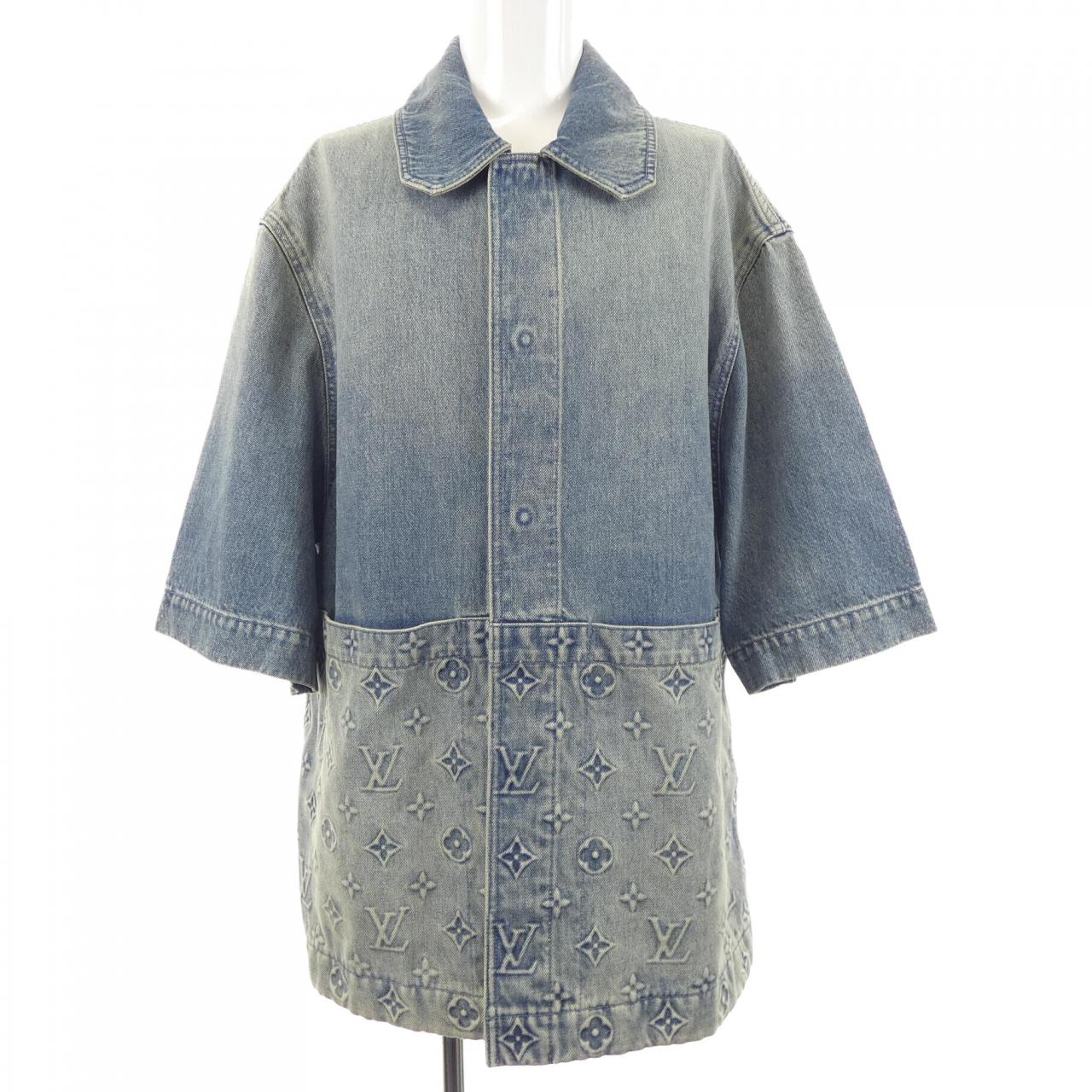 ルイヴィトン LOUIS VUITTON ショートスリーブデニムワークウエアシャツ HOS46WY38 デニムジャケット