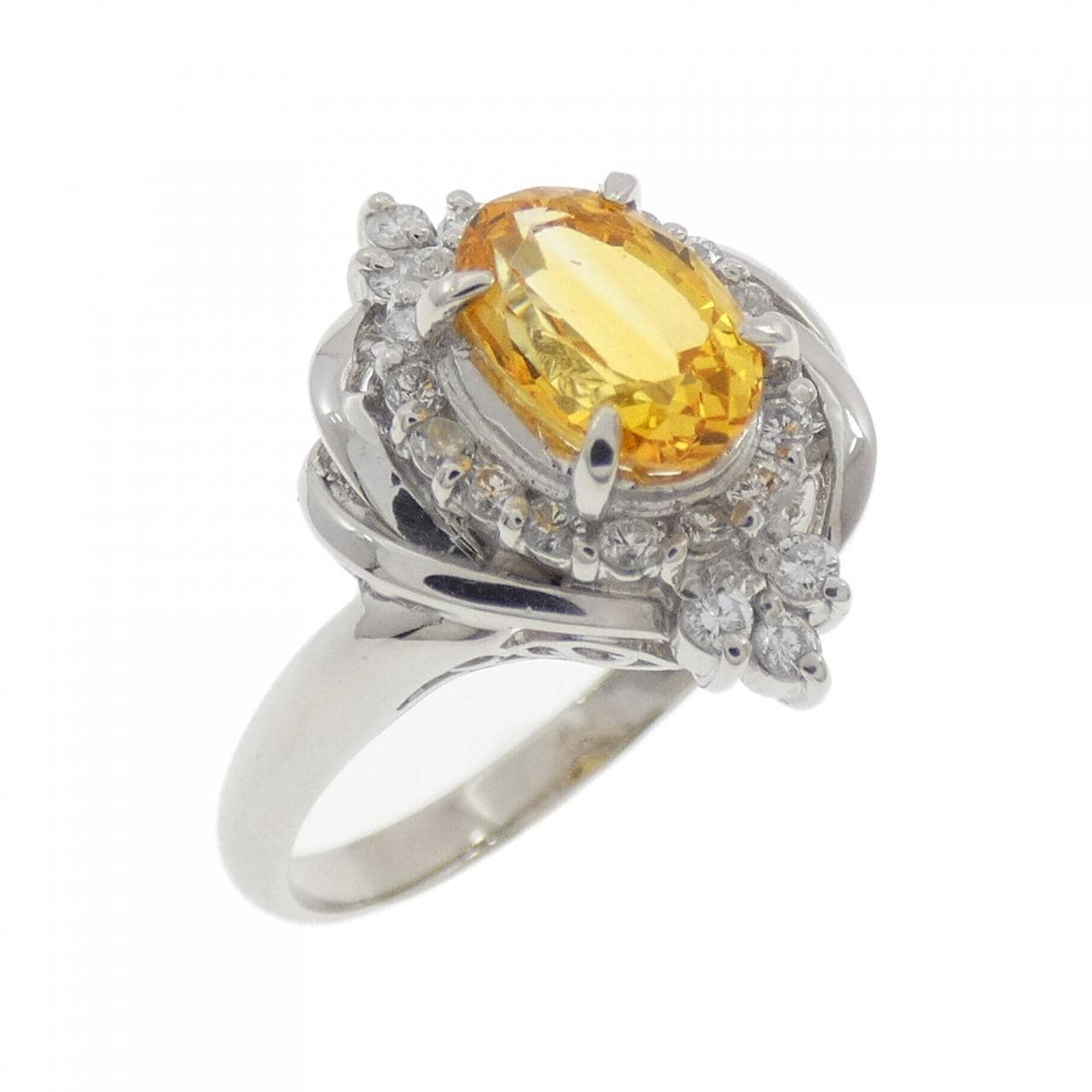 PT900 サファイヤ リング 1.12CT