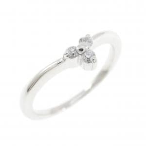 K18WG ダイヤモンド リング 0.07CT