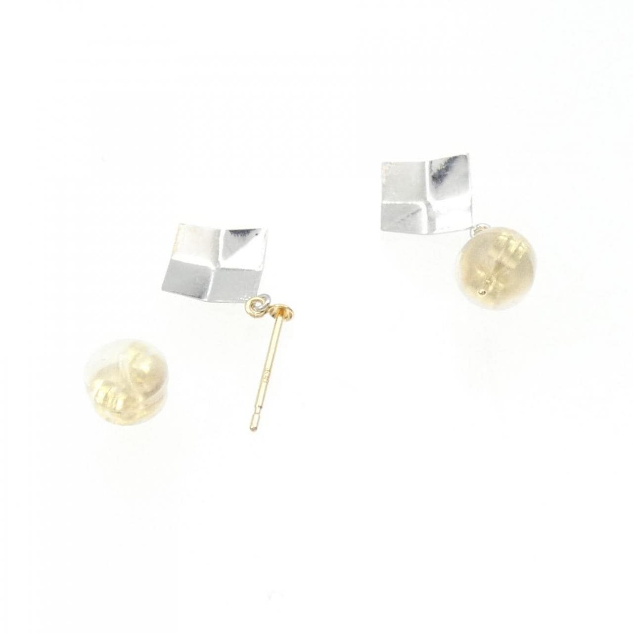 [BRAND NEW] K18YG/K18WG earrings