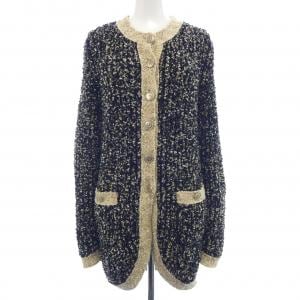 シャネル CHANEL P61622K47214 19A ロングカーディガン