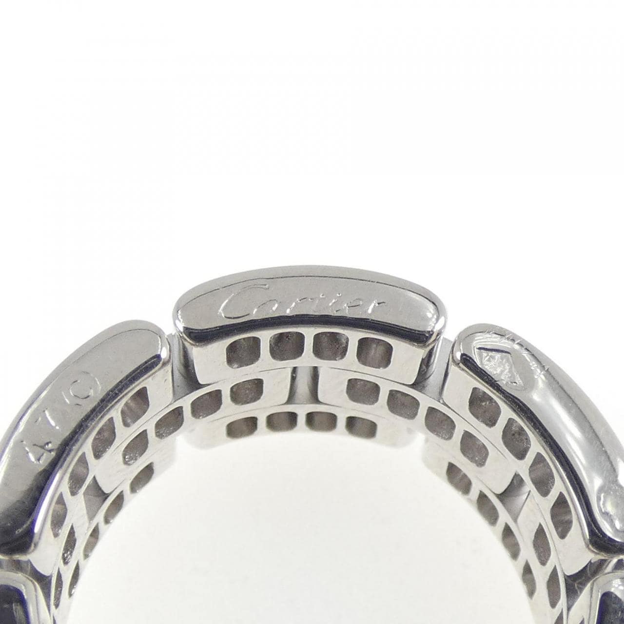 カルティエ マイヨンパンテール フルダイヤ リング