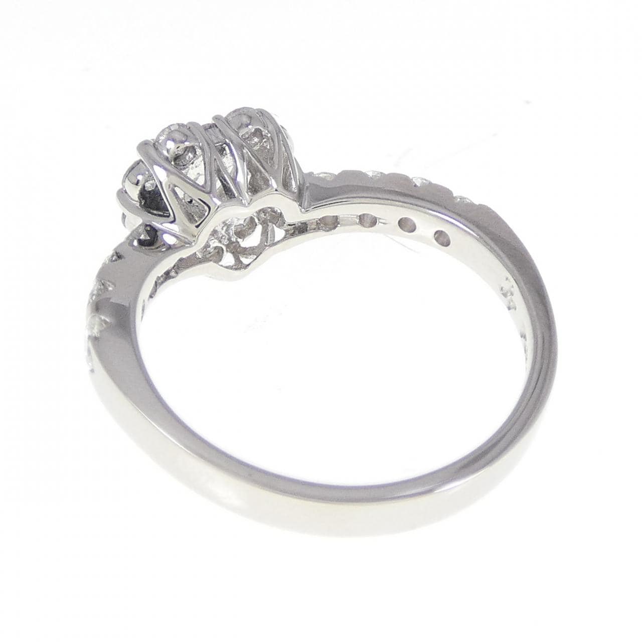 ポンテヴェキオ ハート リング 0.335CT