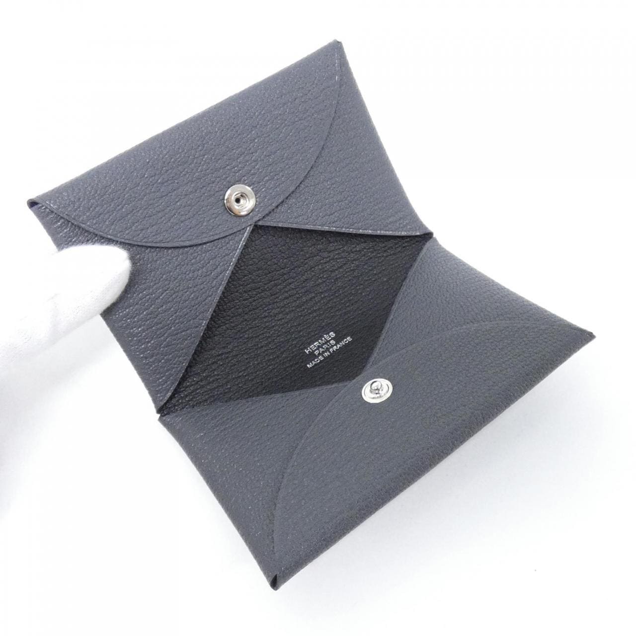 【未使用品】エルメス カルヴィ ヴェルソ 078476CK カードケース