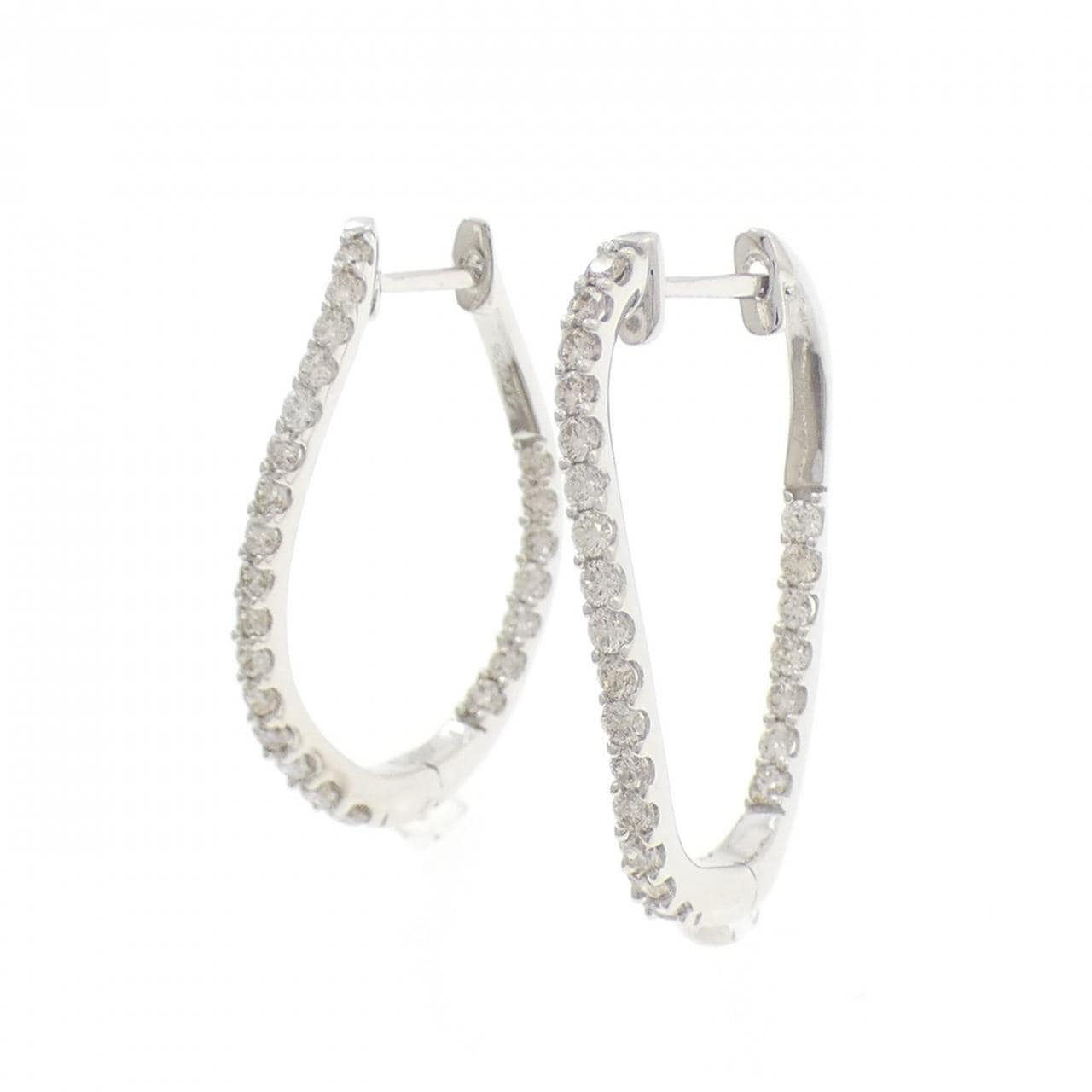 ジーエスティービー ダイヤモンド ピアス 0.70CT