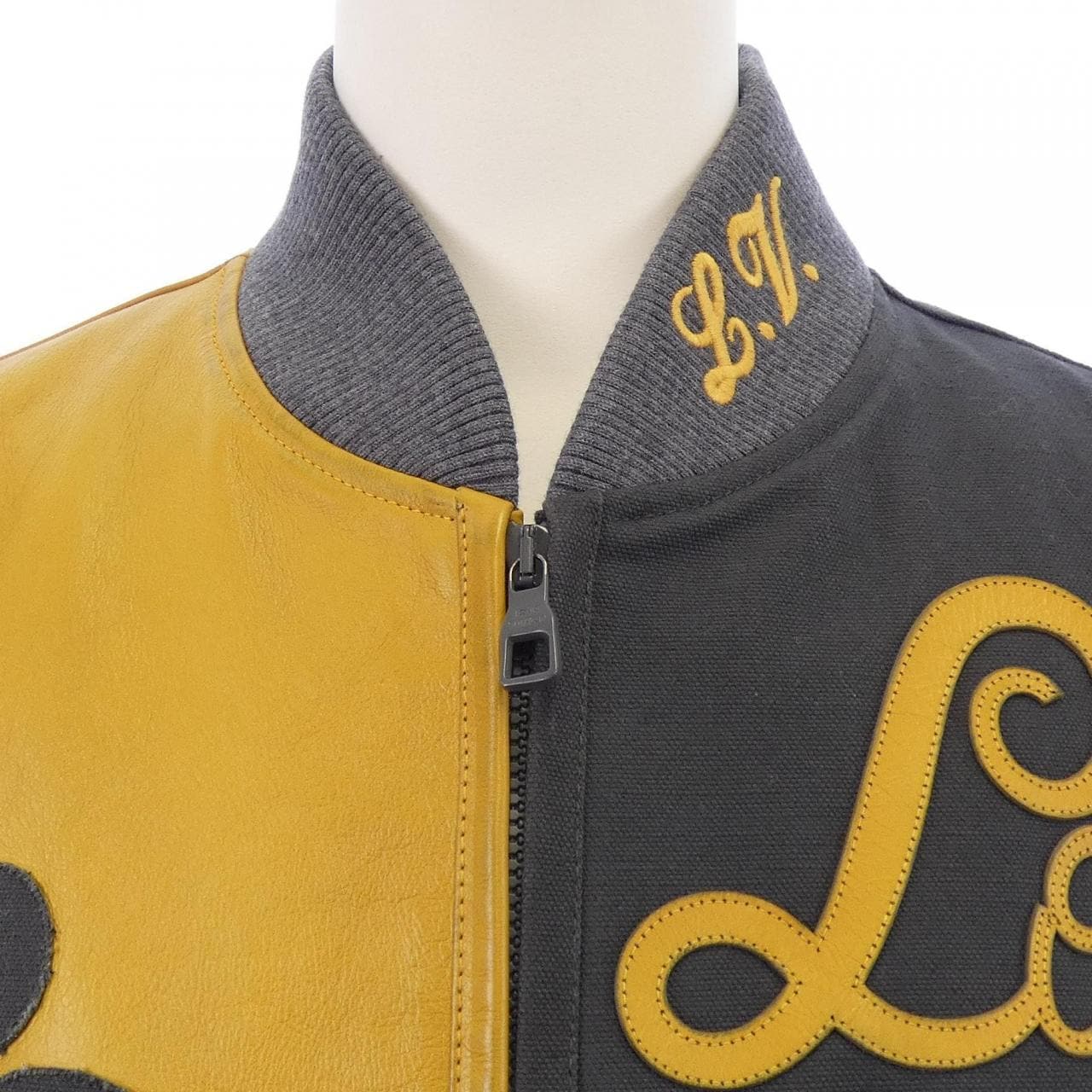 ルイヴィトン LOUIS VUITTON ミックスキャンバスレザーボンバー HOL76EXS0 ブルゾン