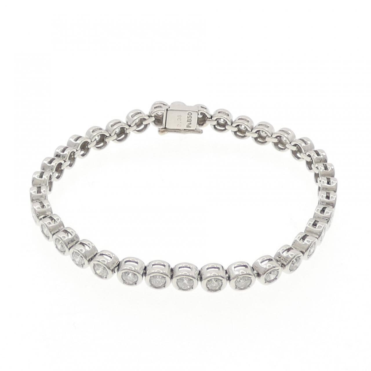 PT850 ダイヤモンド ブレスレット 2.38CT