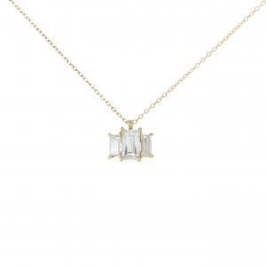 K18YG ダイヤモンド ネックレス 0.73CT