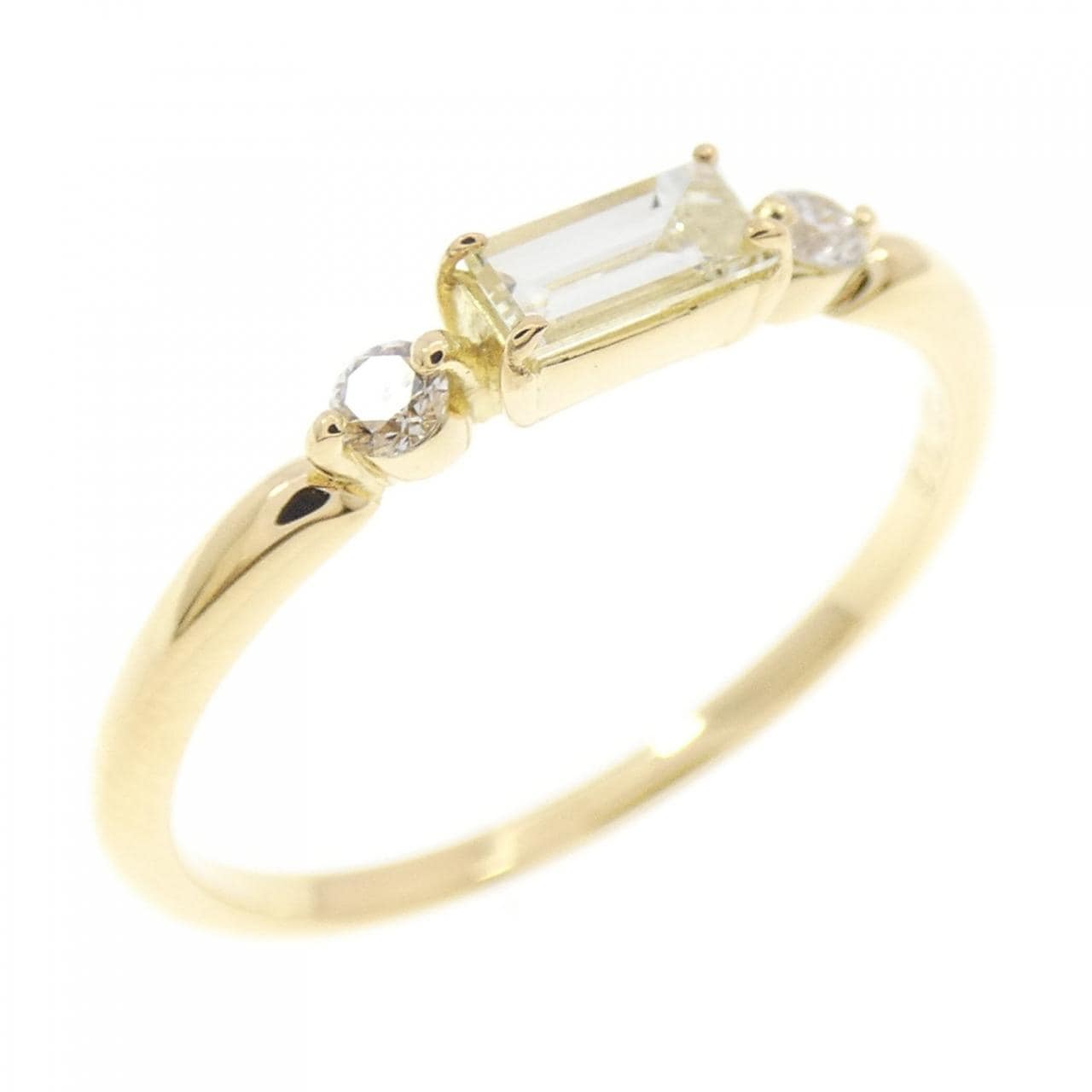 K18YG ダイヤモンド リング 0.25CT