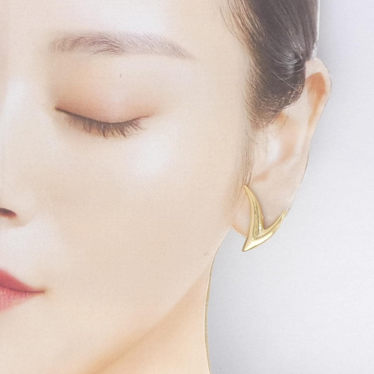 750YG/K18YG ピアス