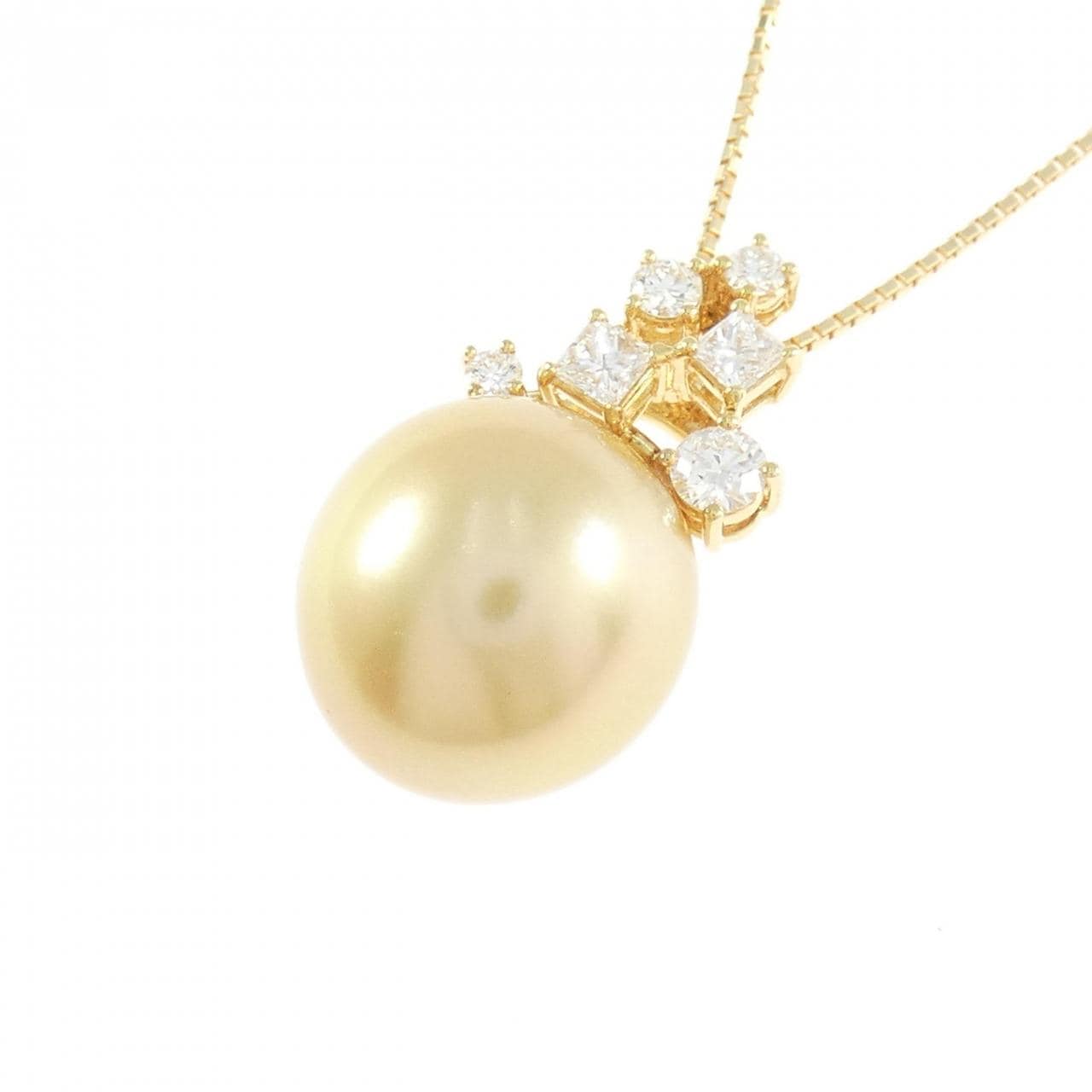 タサキ 白蝶パール ネックレス 14.6mm