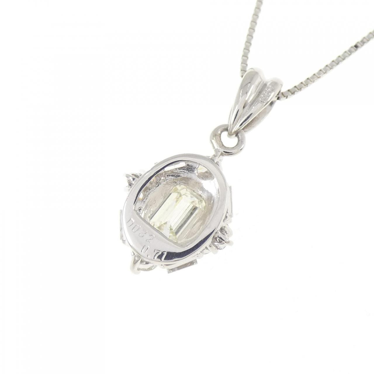 PT900/PT850 ダイヤモンド ネックレス 0.71CT