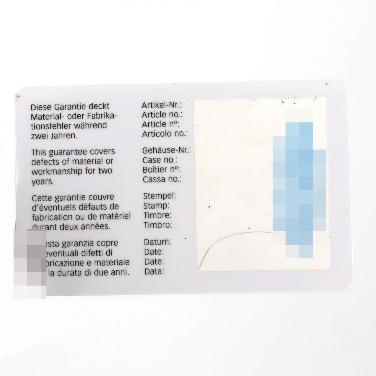 H･モーザー モナード WG 343.505-012 WG 手巻