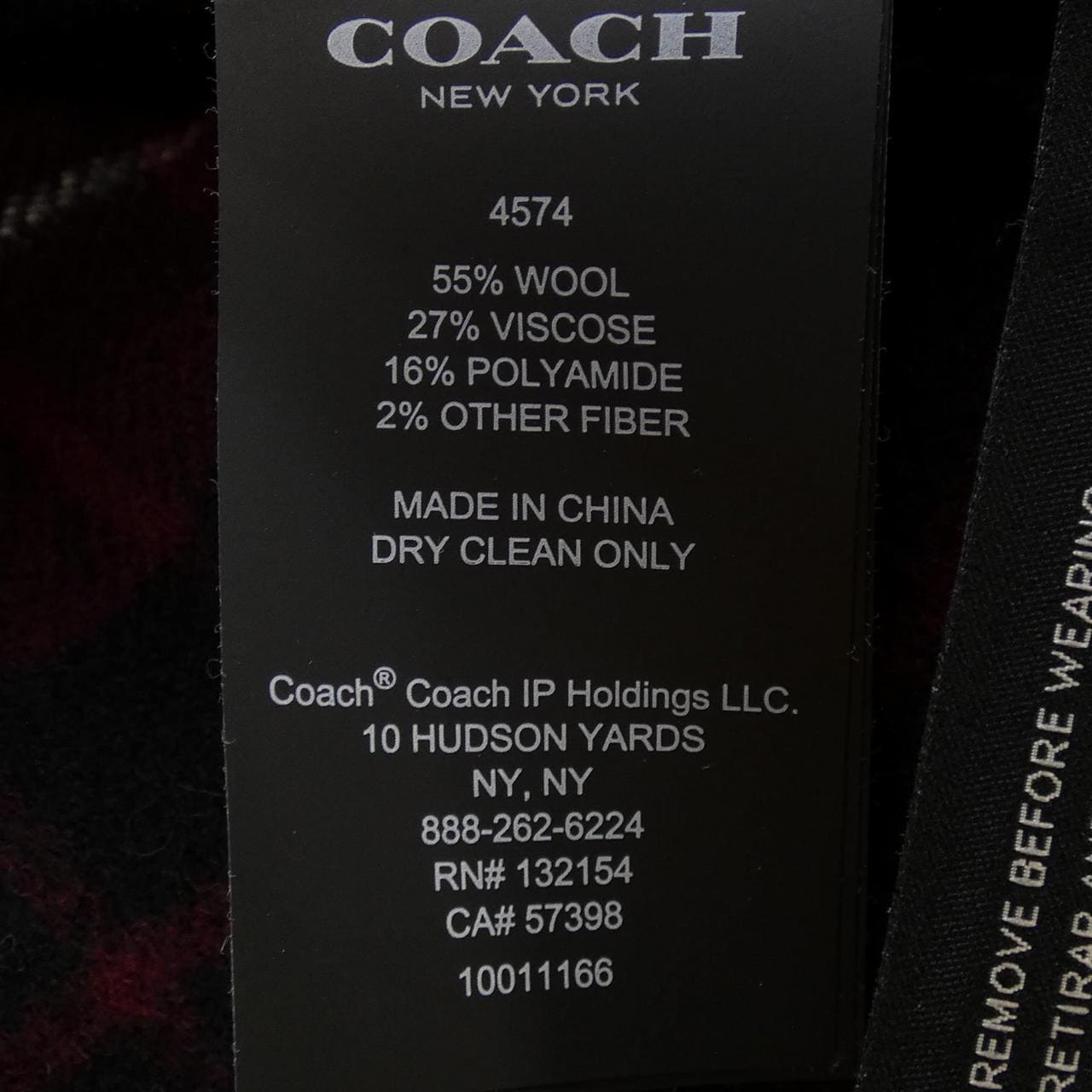 コーチ COACH コート