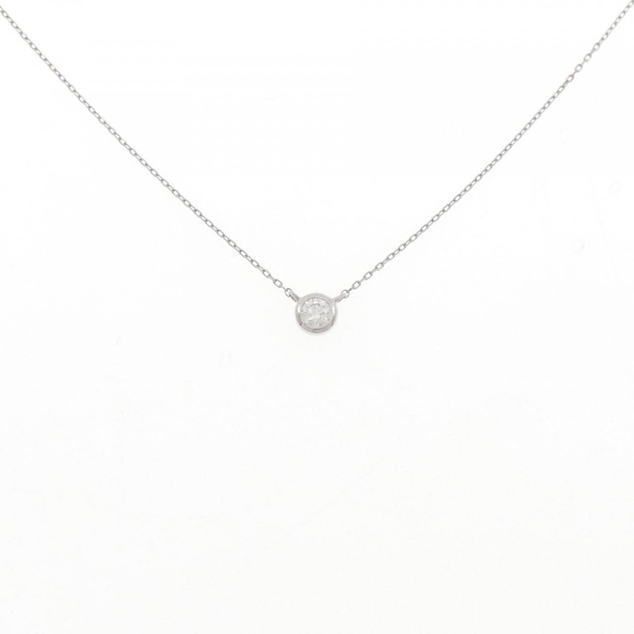 4°C鑽石項鍊，0.121克拉