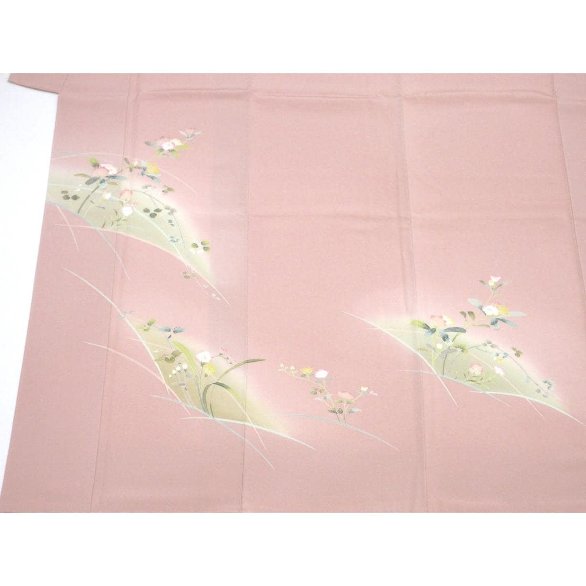 【未使用品】訪問着　友禅加工ボカシ染