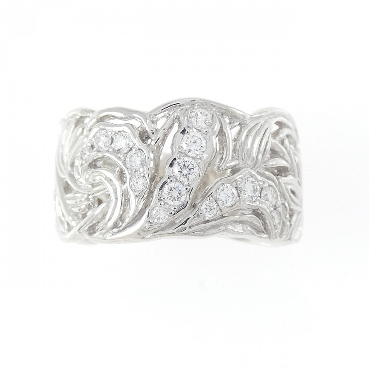 クイーン ダイヤモンド リング 0.23CT