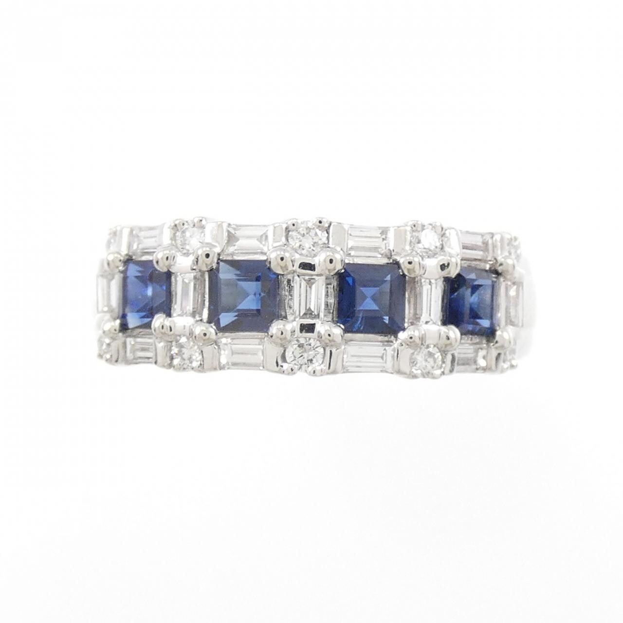 PT900 サファイヤ リング 0.80CT