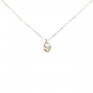 K10YG ダイヤモンド ネックレス 0.02CT
