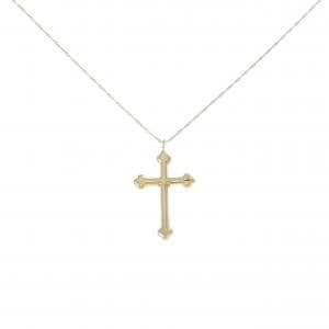 K18YG クロス ネックレス