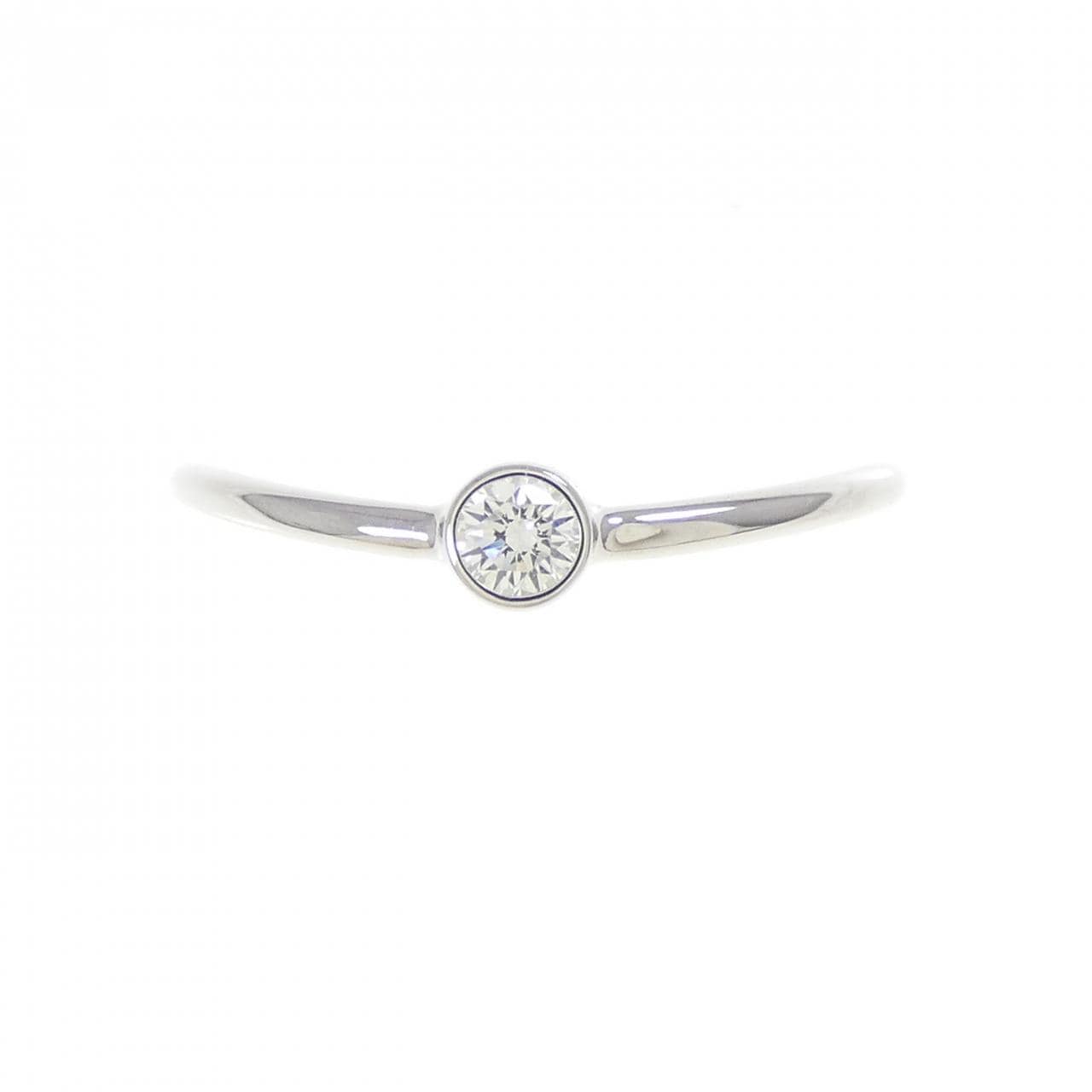 ティファニー ウェーブシングルロウ リング