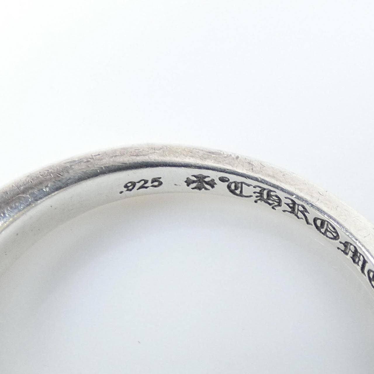 CHROME HEARTS Baby Floral Cross CLSC FLRLCRS P/DMND Ring, 2364 304 2123