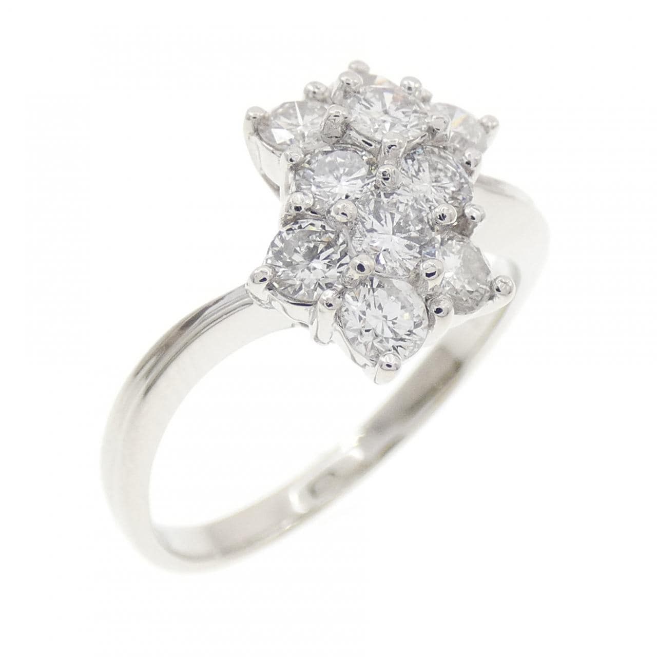 PT900 ダイヤモンド リング 0.78CT