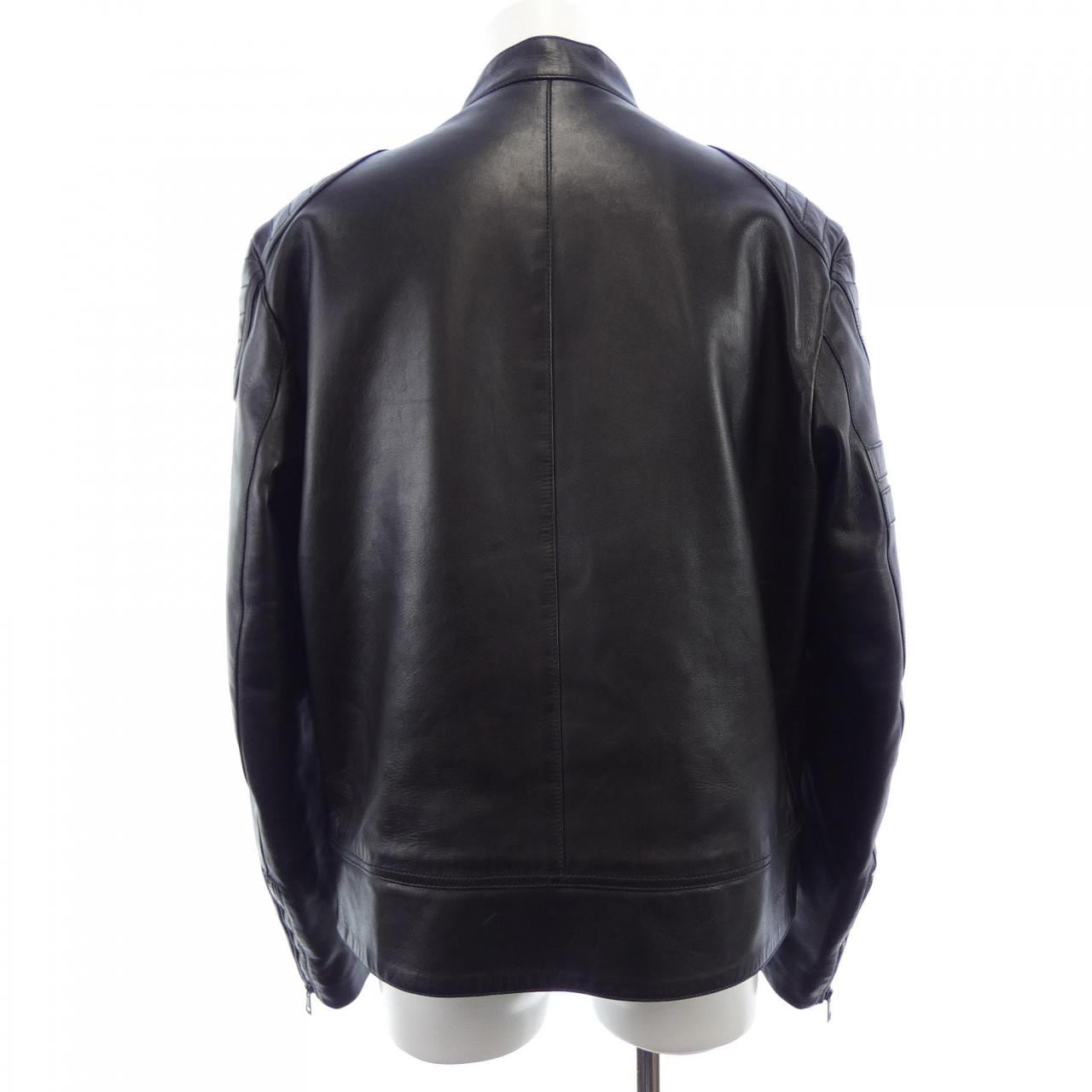 グッチ GUCCI 356251 XN166 レザーライダースジャケット