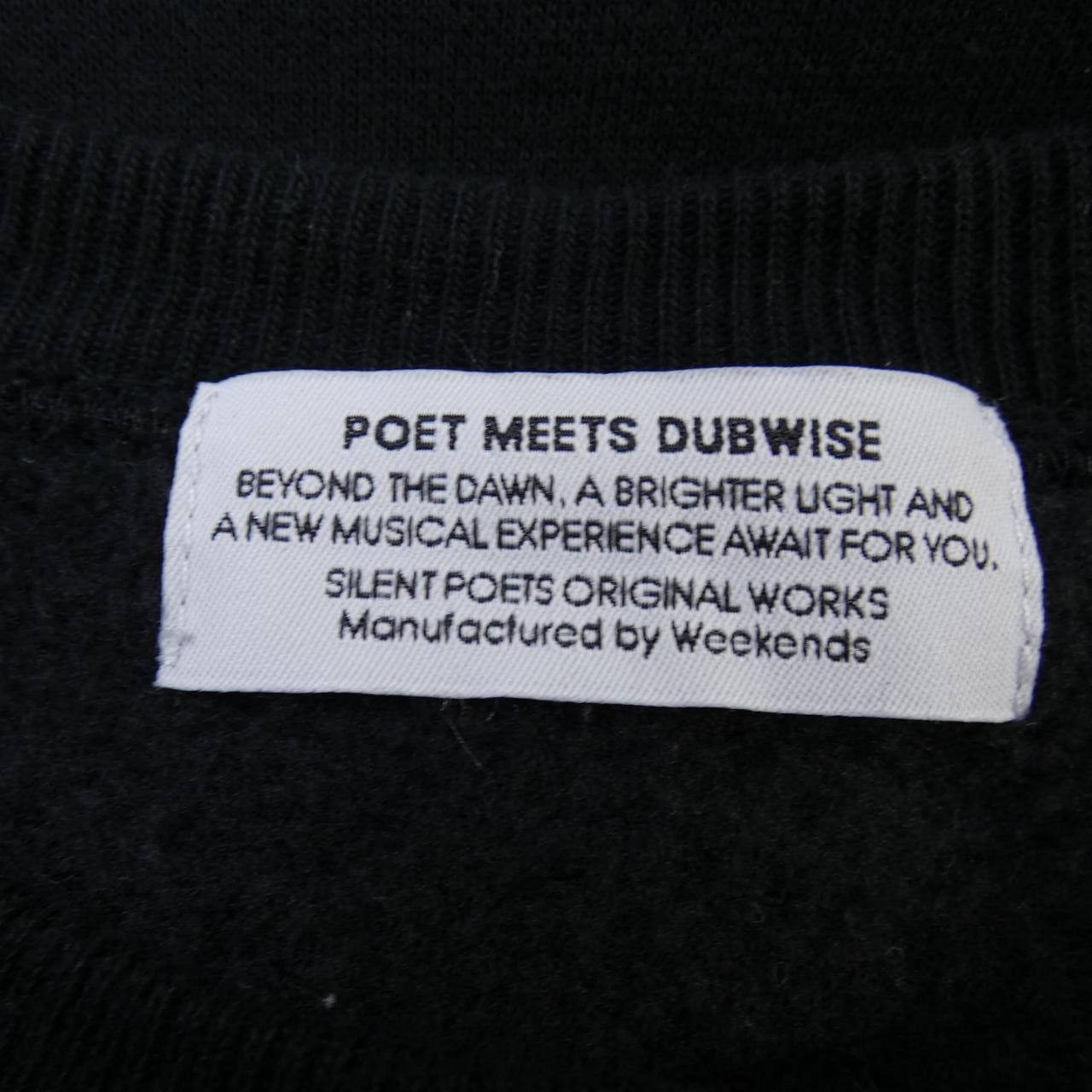 POETMEETSDUBWISE sweatshirt