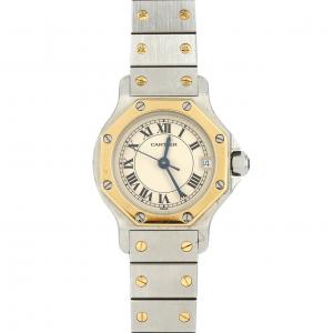 【ノーメンテナンス還元価格】カルティエ サントスオクタゴンSM コンビ W2001683 SSxYG クォーツ