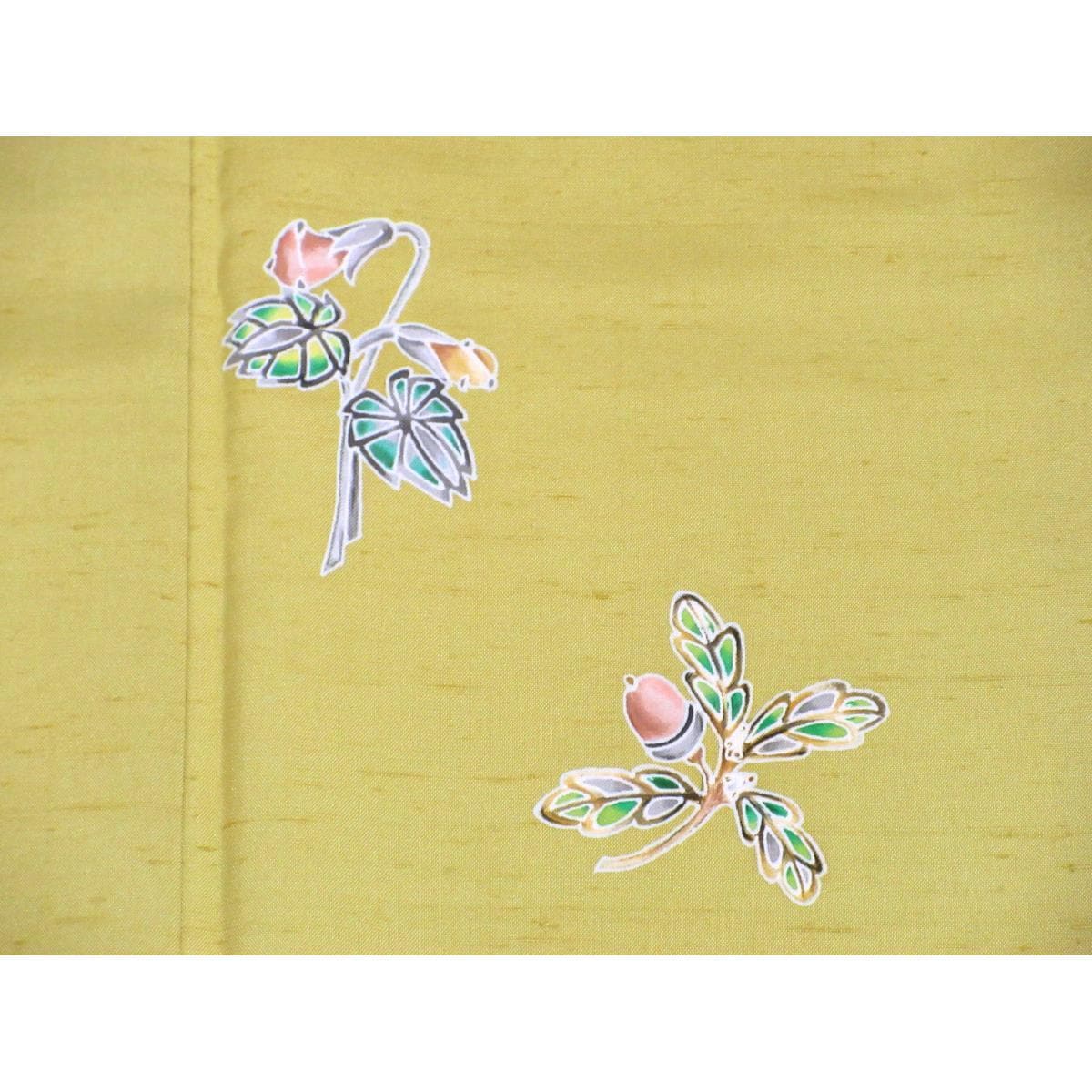 訪問着　多崎元人　証紙付【本加賀友禅】【牛首紬】