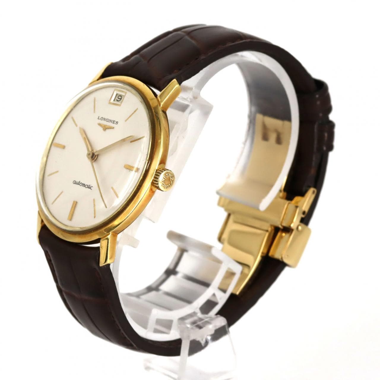 ロンジン ラウンドケース YG YG 自動巻