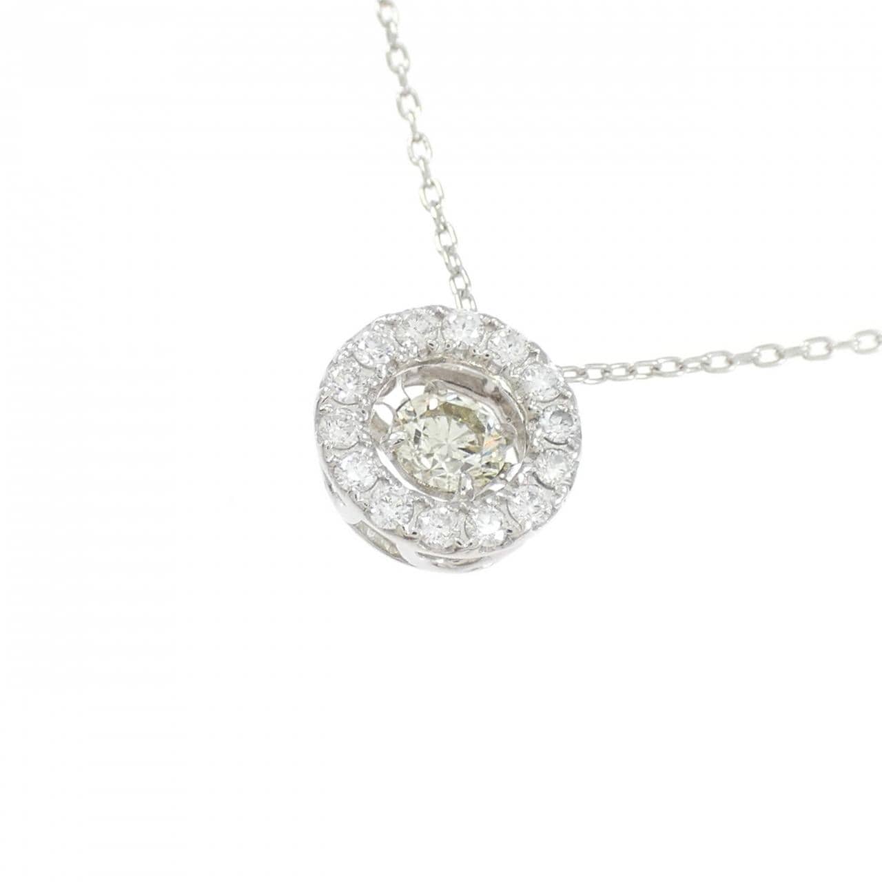 PT900/PT850 ダイヤモンド ネックレス 0.32CT