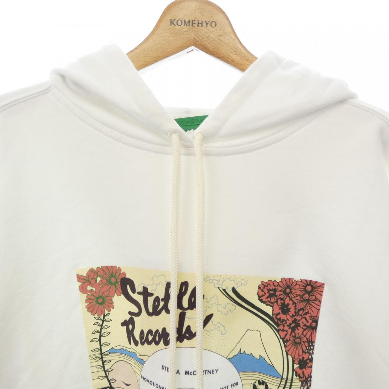 ステラマッカートニー STELLA MCCARTNEY レコードフーディ パーカー