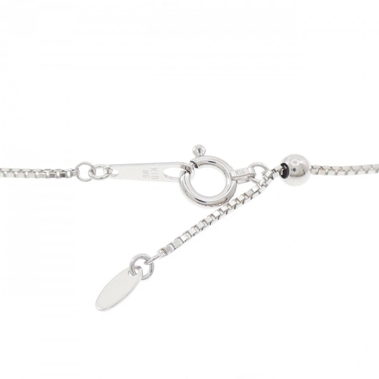 K18WG ルビー ネックレス 1.75CT