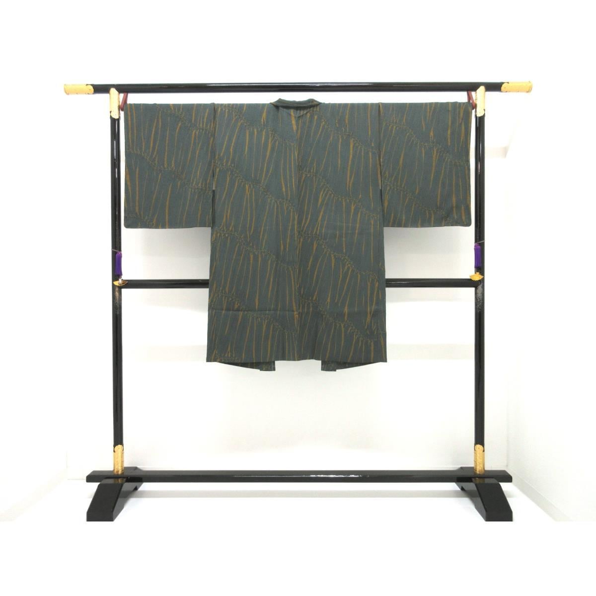 [未使用品] Haori (Haori) - 全染、Fujimusume、半长 [Kinutaya]