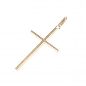 K18YG クロス ペンダント