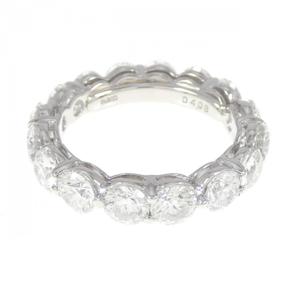 PT Full Eternity Diamond Ring 4.08CT