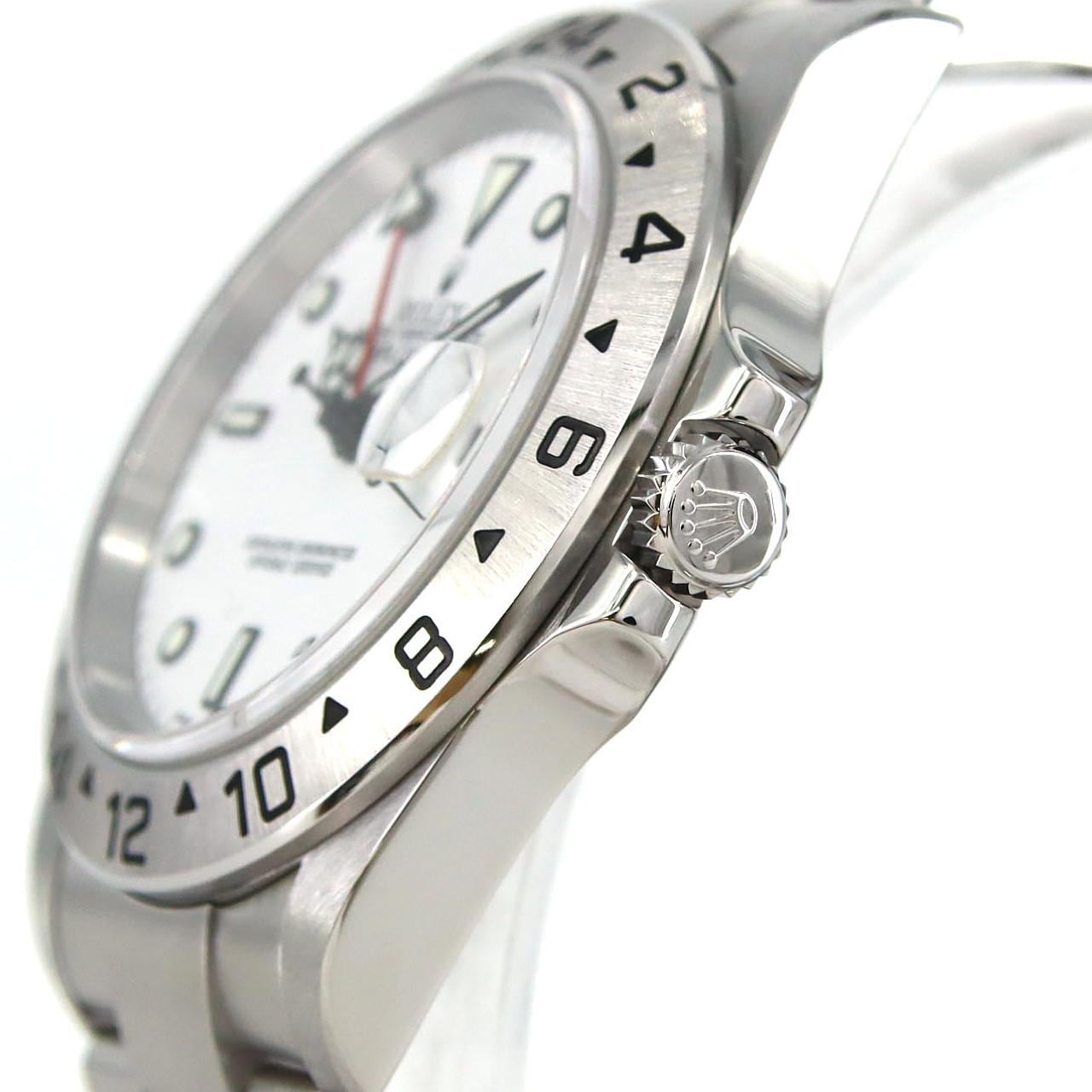 ロレックス エクスプローラーⅡ 16570 SS 自動巻 F番