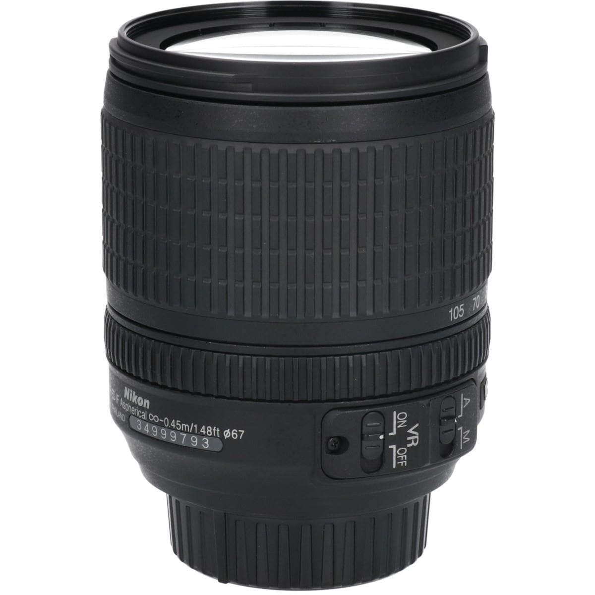 ＡＦ－Ｓ　ＤＸ１８－１０５ｍｍ　Ｆ３．５－５．６Ｇ　ＶＲ