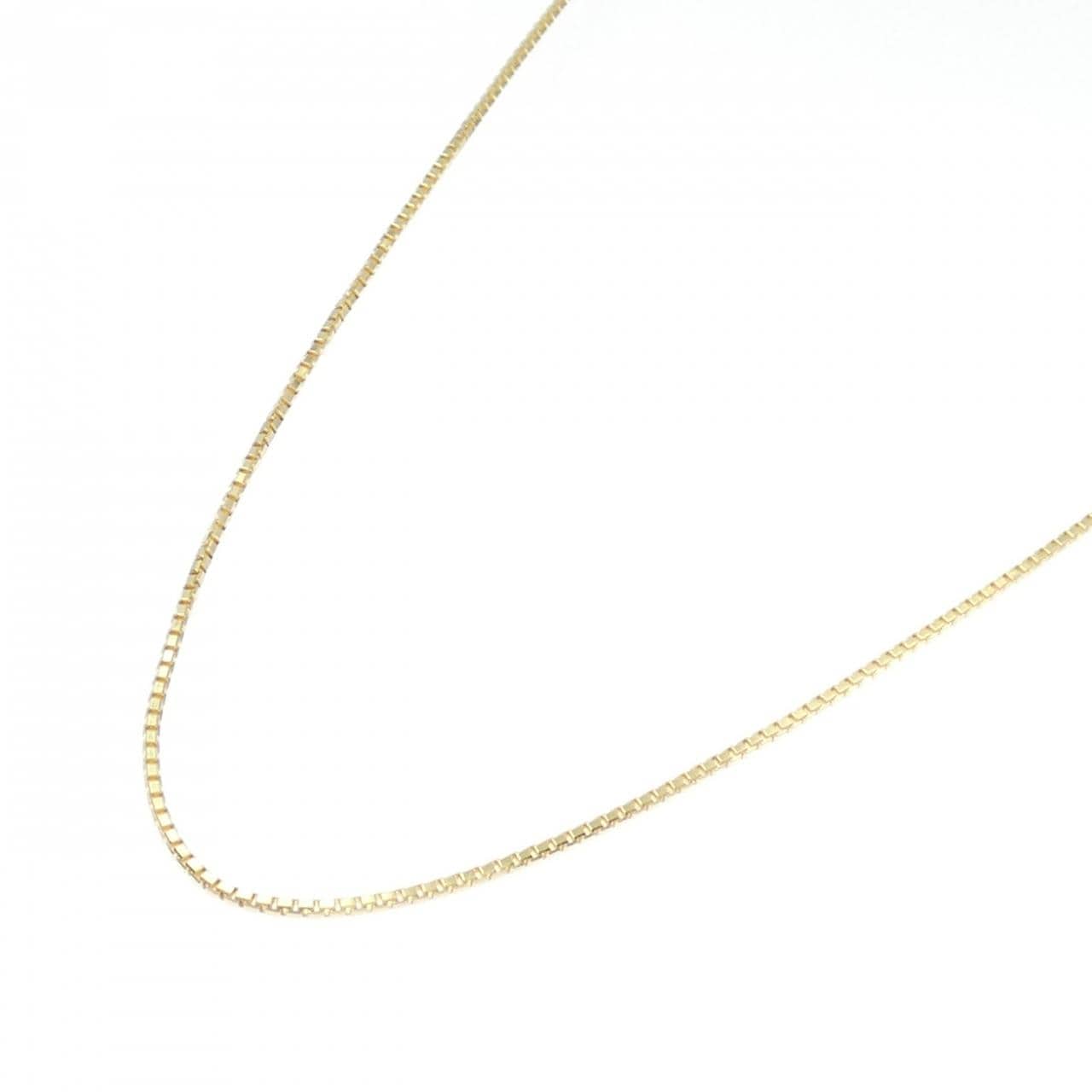 K18YG Venetian chain necklace