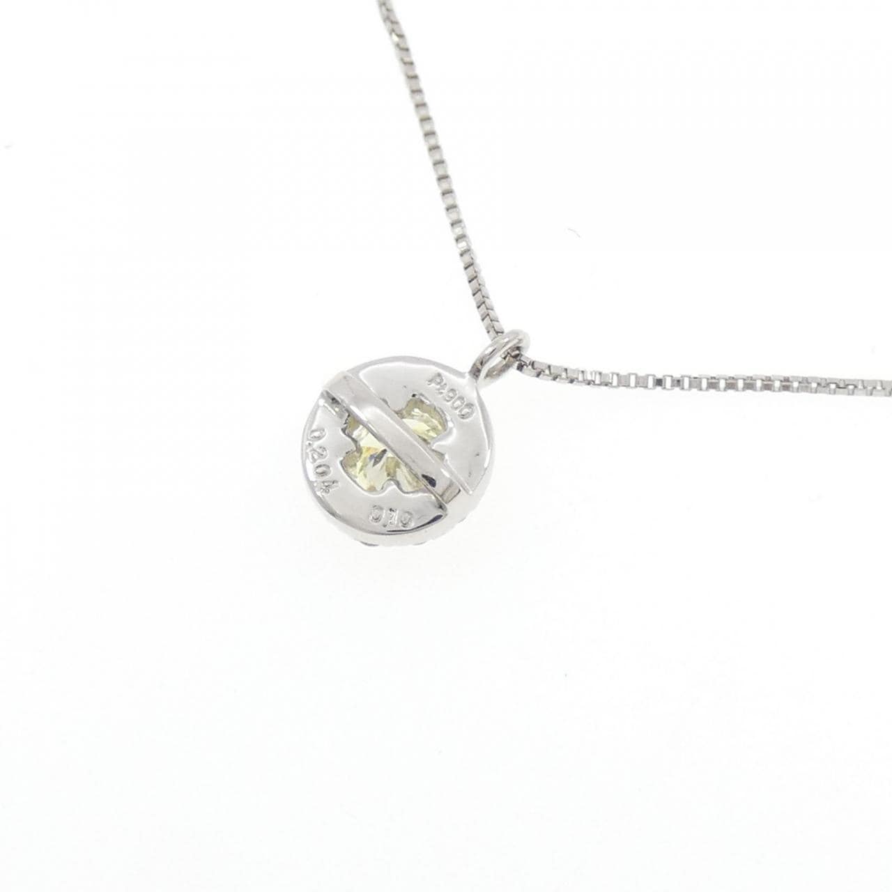 PT900/PT850 ダイヤモンド ネックレス 0.204CT