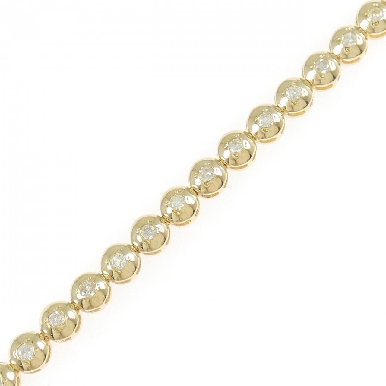 K18YG ダイヤモンド ブレスレット 1.00CT